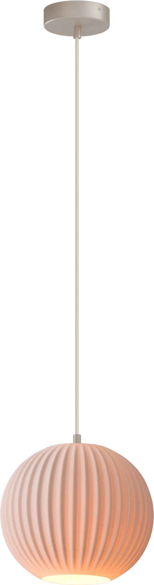 Leota HL LEOTA 1-LIGHT BEIGE TERRA, CANOPY BEIGE TERRA Ø10,8CM