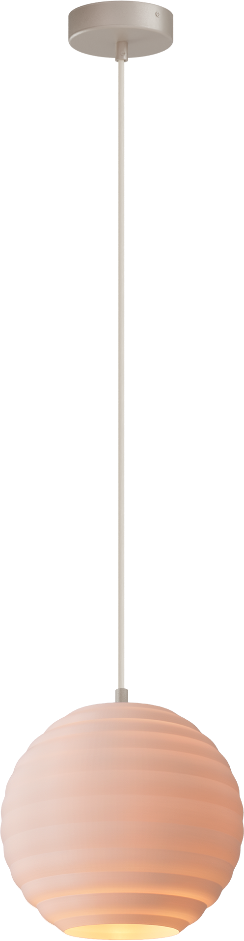 Leota HL LEOTA 1-LIGHT BEIGE TERRA, CANOPY BEIGE TERRA Ø10,8CM