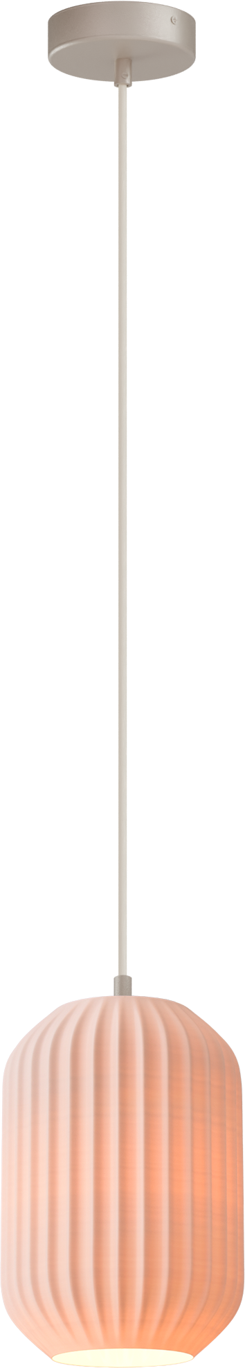 Leota HL LEOTA 1-LIGHT BEIGE TERRA, CANOPY BEIGE TERRA Ø10,8CM