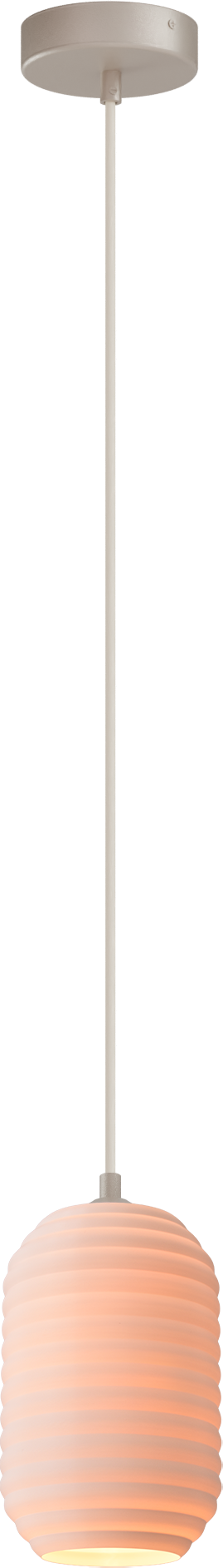 Leota HL LEOTA 1-LIGHT BEIGE TERRA, CANOPY BEIGE TERRA Ø10,8CM