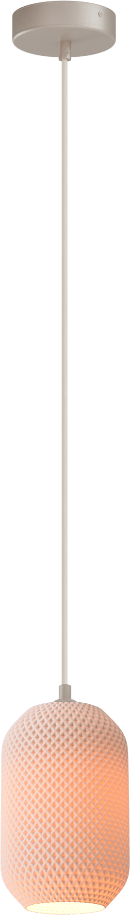 Leota HL LEOTA 1-LIGHT BEIGE TERRA, CANOPY BEIGE TERRA Ø10,8CM