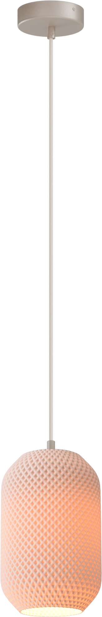 Leota HL LEOTA 1-LIGHT BEIGE TERRA, CANOPY BEIGE TERRA Ø10,8CM
