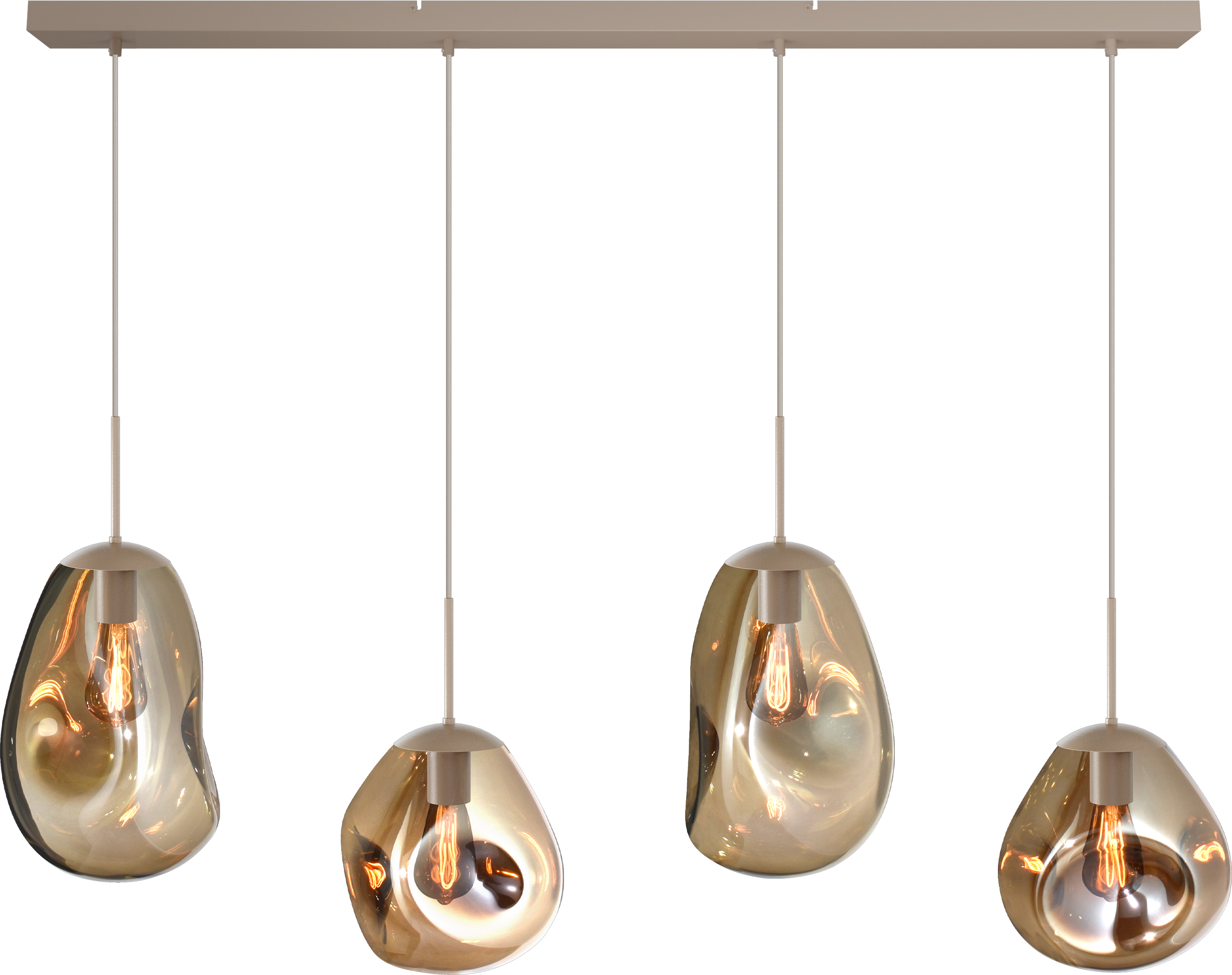 Lava HL LAVA 4-LIGHT BEIGE TERRA, BEAM BEIGE TERRA 130X8CM