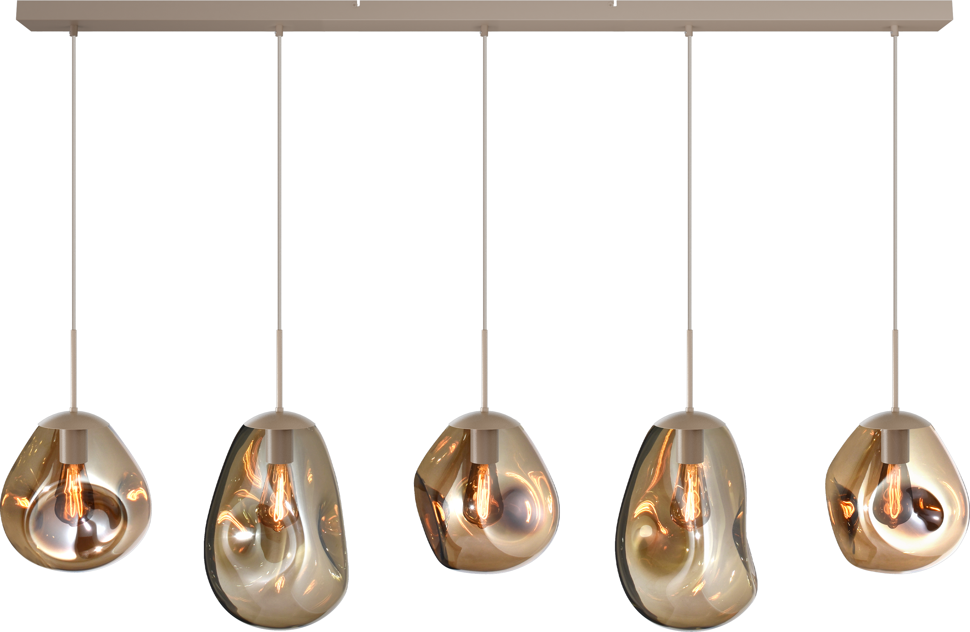 Lava HL LAVA 5-LIGHT BEIGE TERRA, BEAM BEIGE TERRA 160X8CM