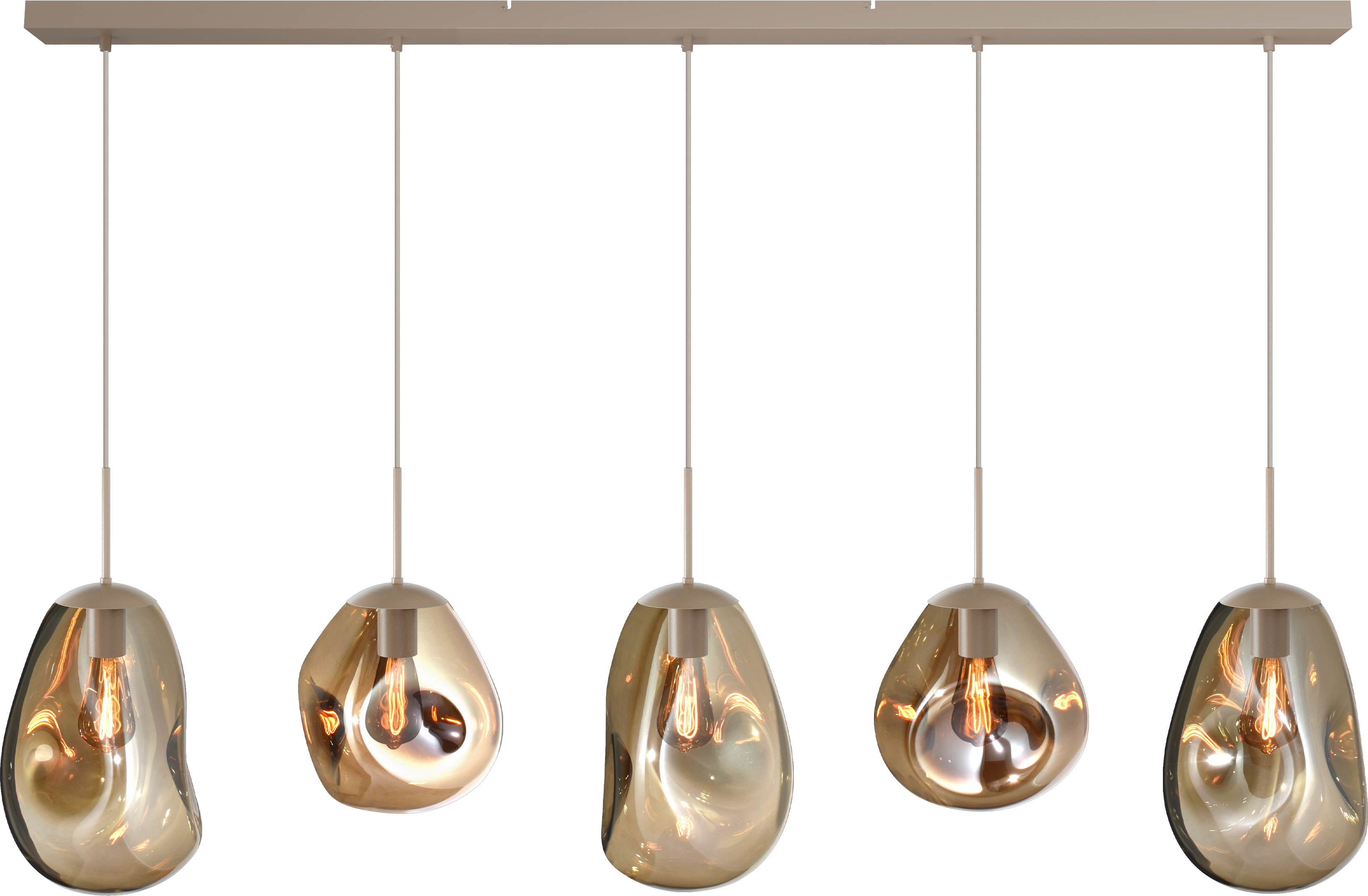 Lava HL LAVA 5-LIGHT BEIGE TERRA, BEAM BEIGE TERRA 160X8CM