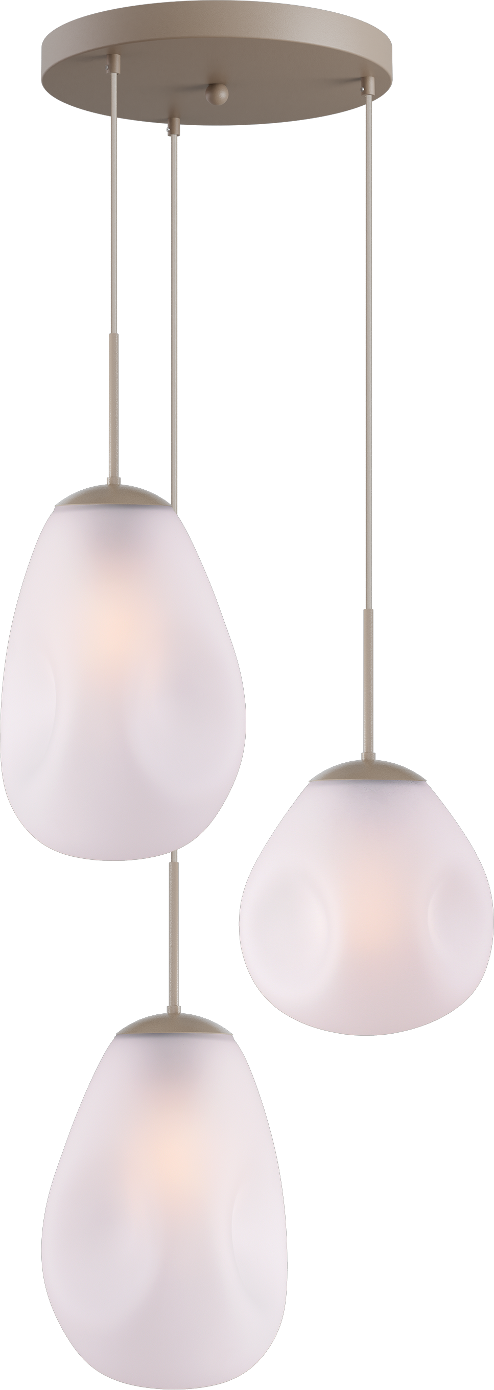 Lava HL LAVA 3-LIGHT BEIGE TERRA, BASE BEIGE TERRA Ø35CM