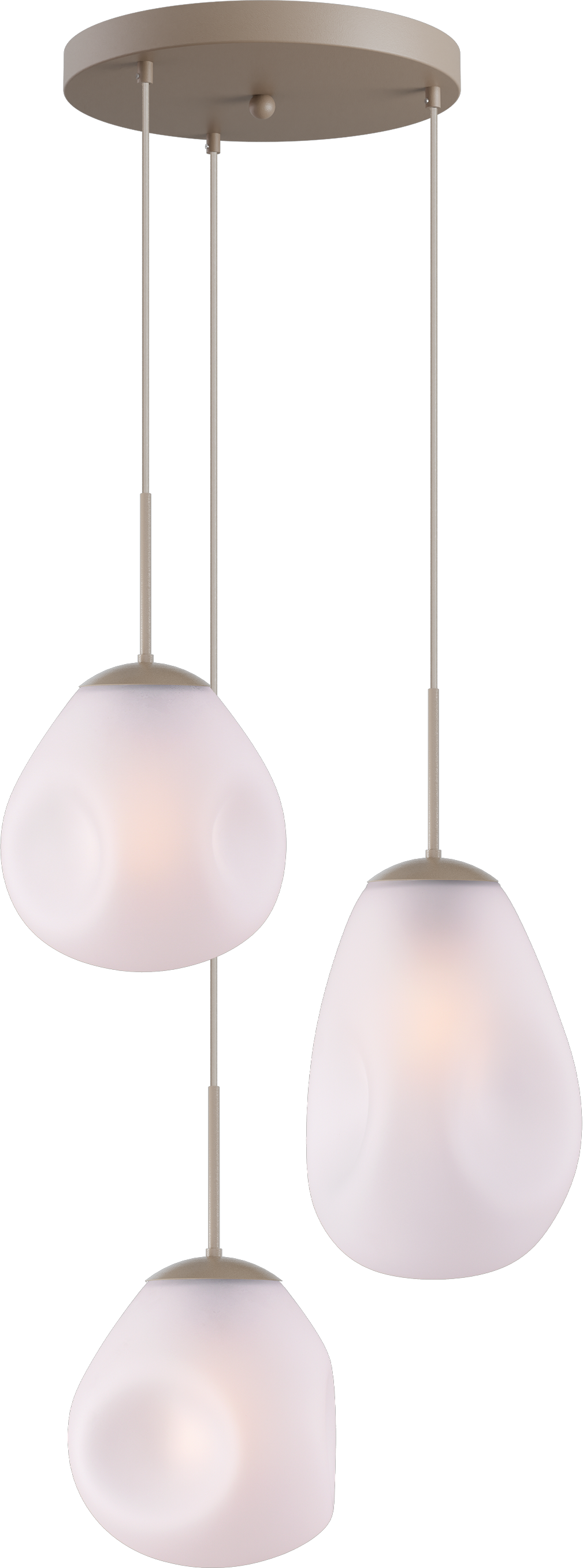 Lava HL LAVA 3-LIGHT BEIGE TERRA, BASE BEIGE TERRA Ø35CM