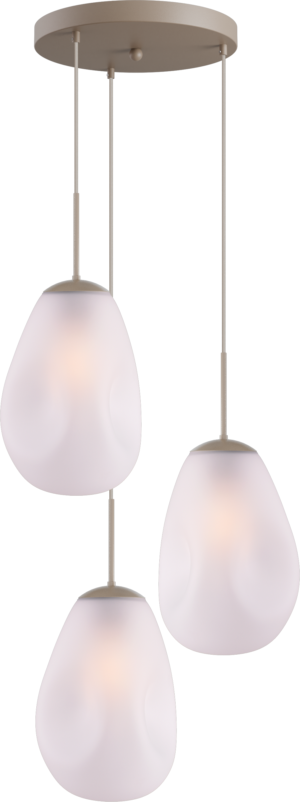 Lava HL LAVA 3-LIGHT BEIGE TERRA, BASE BEIGE TERRA Ø35CM