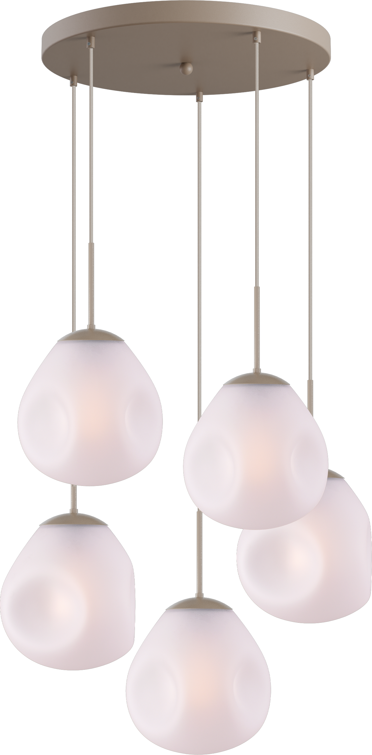 Lava HL LAVA 5-LIGHT BEIGE TERRA, BASE BEIGE TERRA Ø50CM