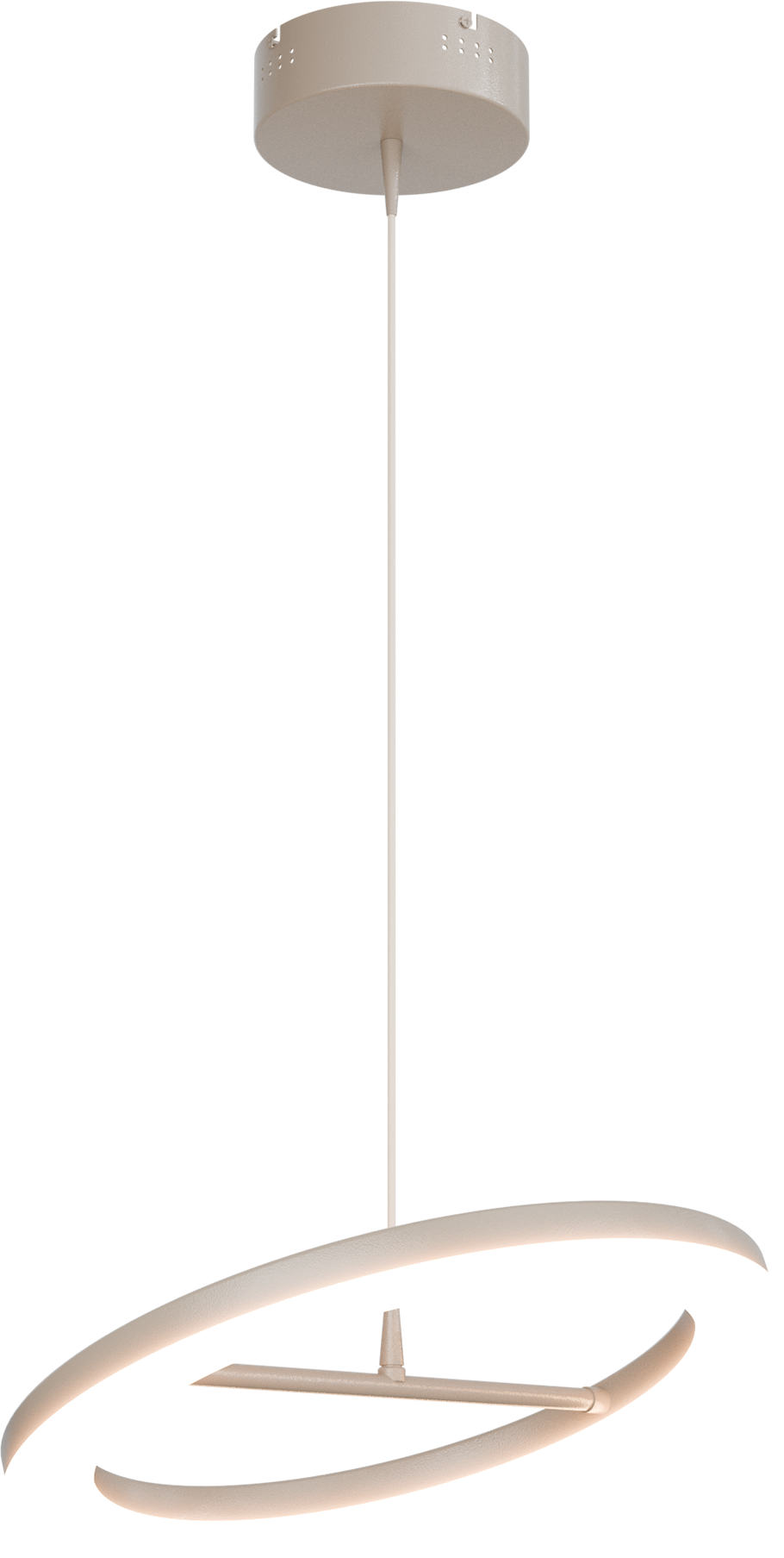 Esmée 2 HL "ESMéE 2" 1-LIGHT Ø40CM BEIGE TERRA, CANOPY BEIGE TERRA Ø16CM