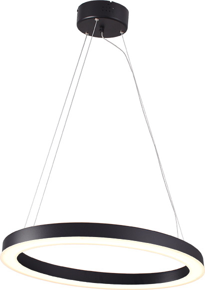 Ellisse HL ELLISSE MATT BLACK OVAL Ø60X40CM DTW