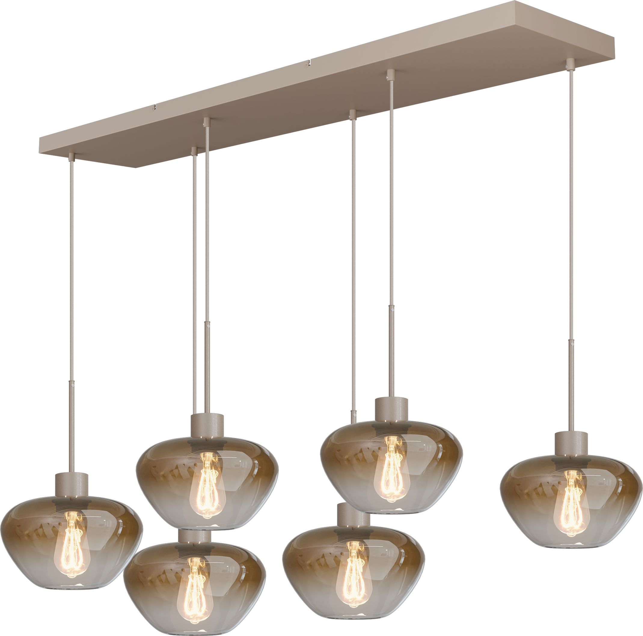 Genua HL GENUA 6-LIGHT BEIGE TERRA, BEAM BEIGE TERRA 130X25CM