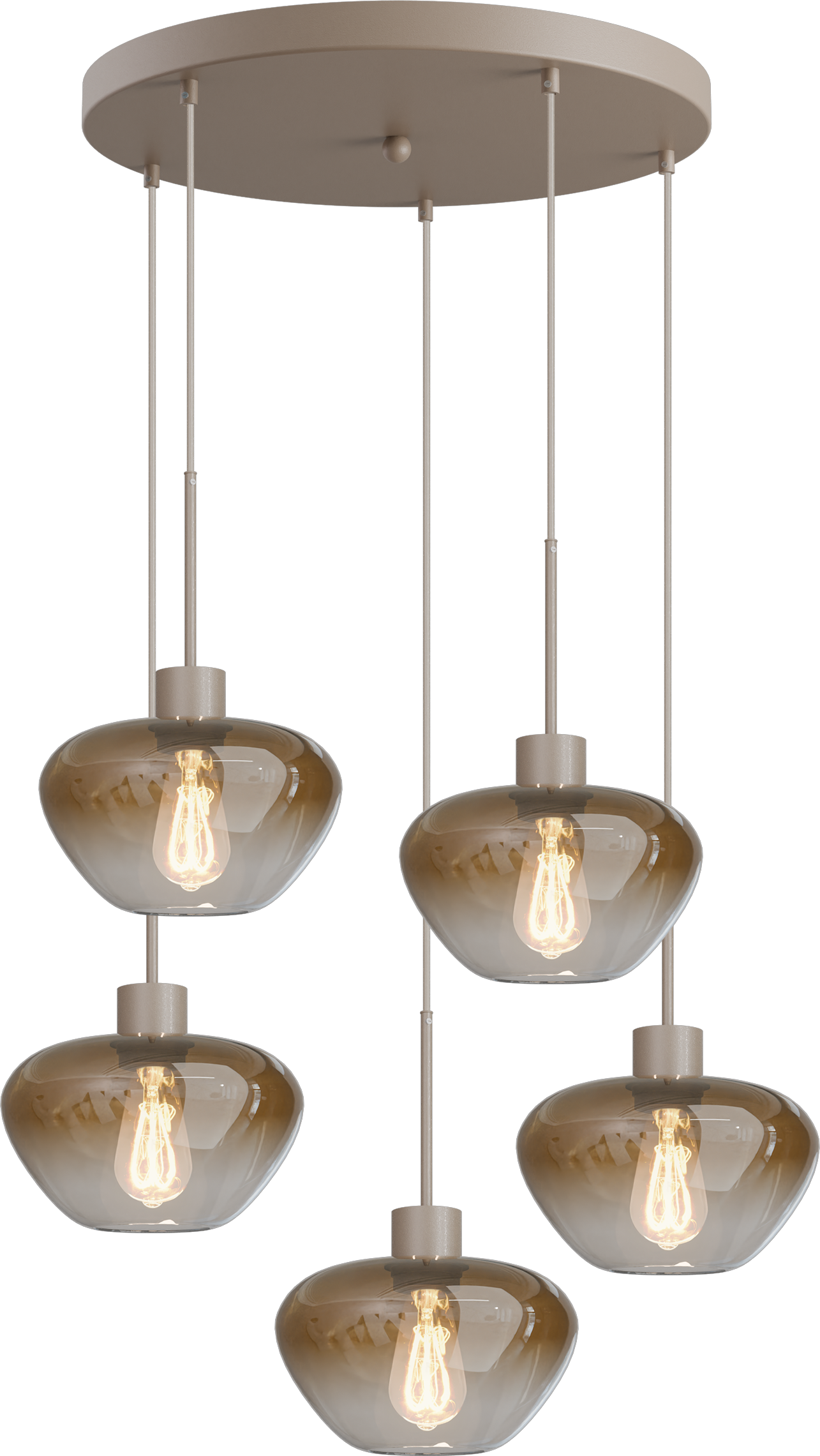 Genua HL GENUA 5-LIGHT BEIGE TERRA, BASE BEIGE TERRA Ø50CM