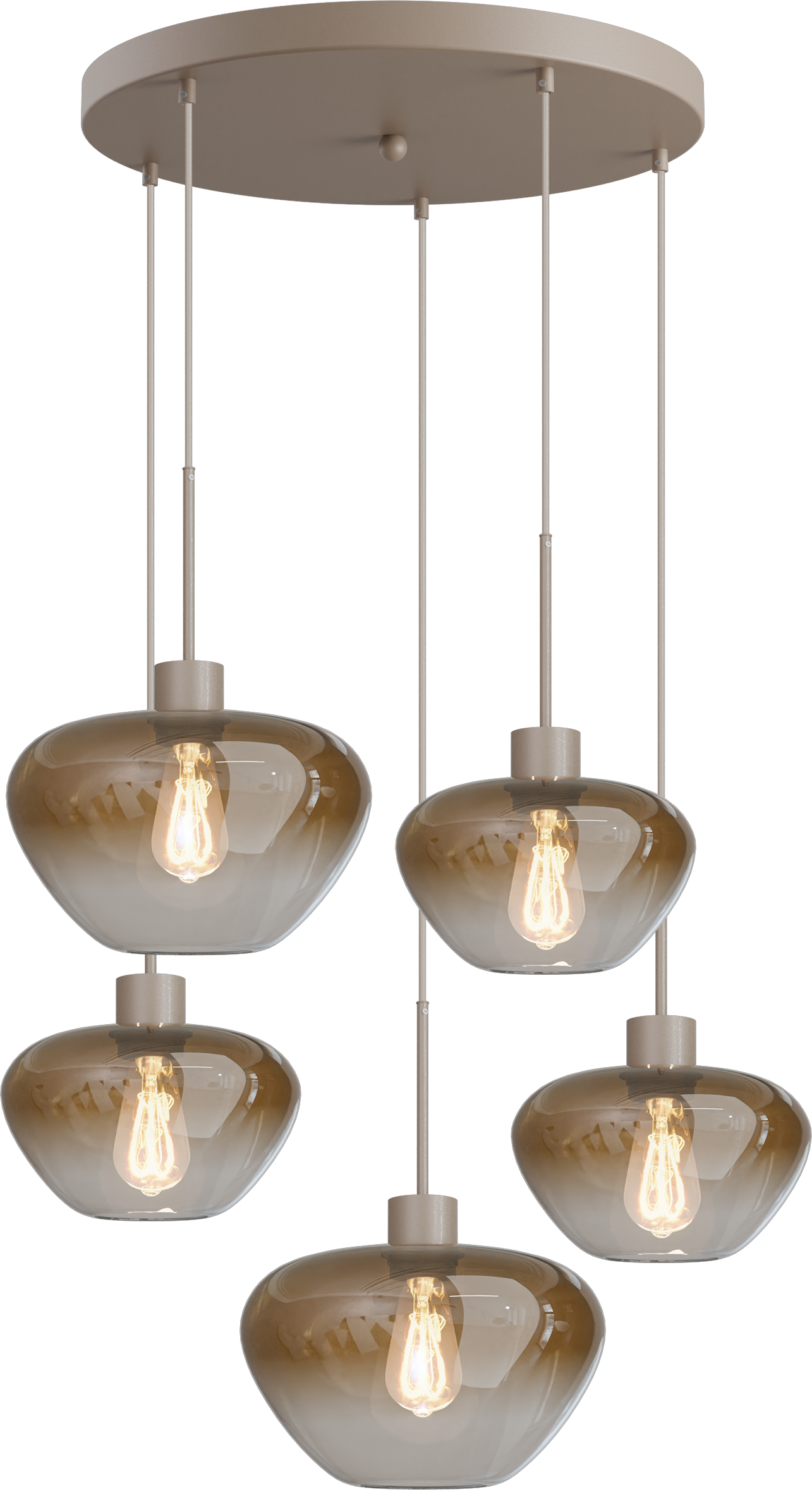 Genua HL GENUA 5-LIGHT BEIGE TERRA, BASE BEIGE TERRA Ø50CM
