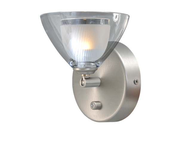 Caterina WL CATERINA 1-LIGHT MATT NICKEL DTW