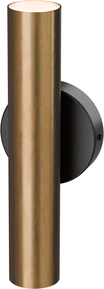 Run WL RUN ANTIQUE BRASS/BLACK  L.30CM Ø5,4CM