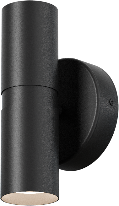 Bounce WL BOUNCE 2-LIGHT BLACK, L.18,5CM, SHADE BLACK Ø55X85MM