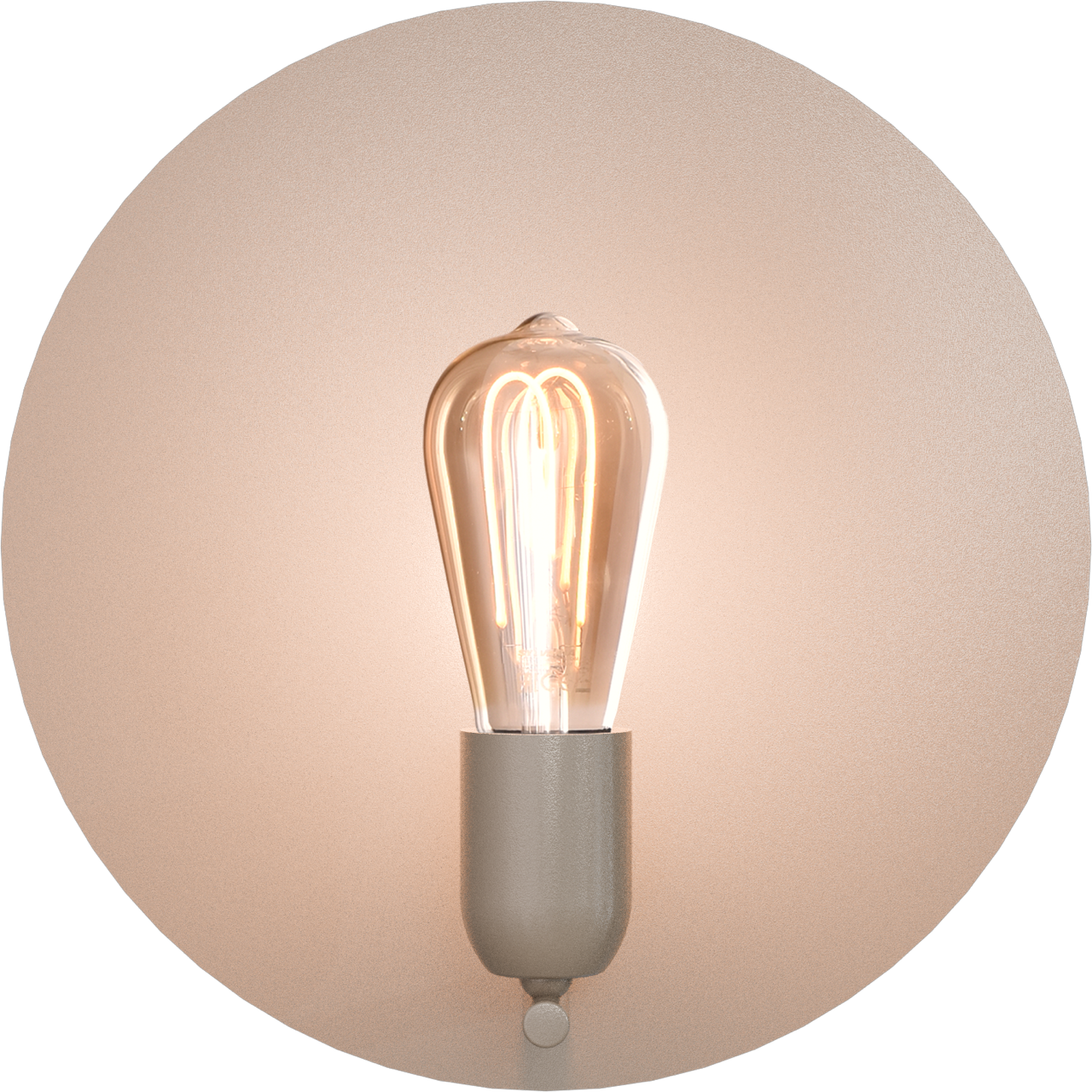 Sun WL SUN GUSTO BEIGE TERRA Ø30CM 1X E27