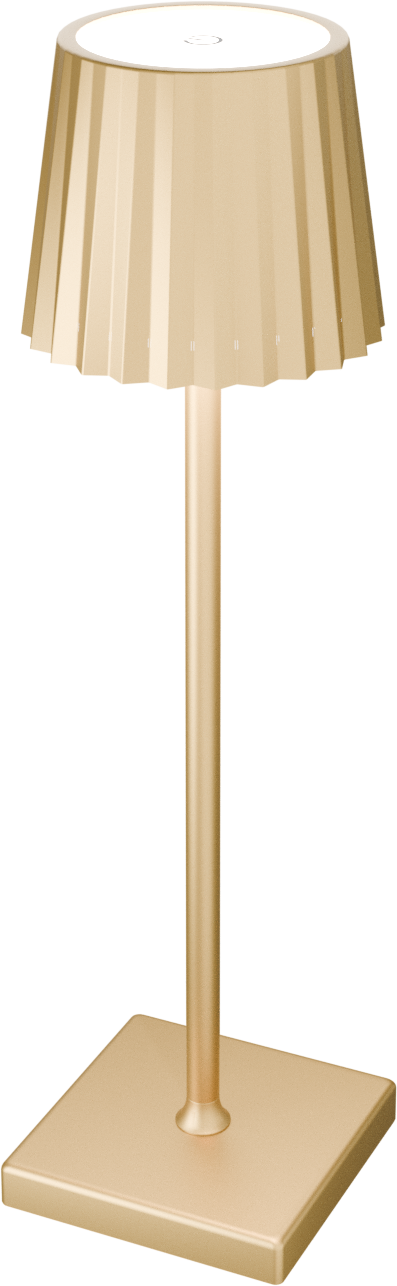 Batteria TL BATTERIA PLISSE GOLD H.38,5CM TOUCH