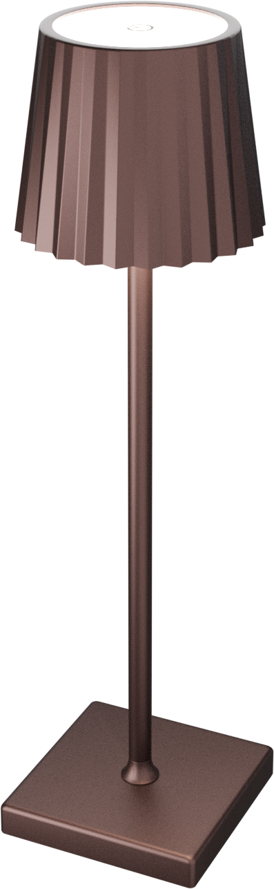 Batteria TL BATTERIA PLISSE BROWN H.38,5CM TOUCH