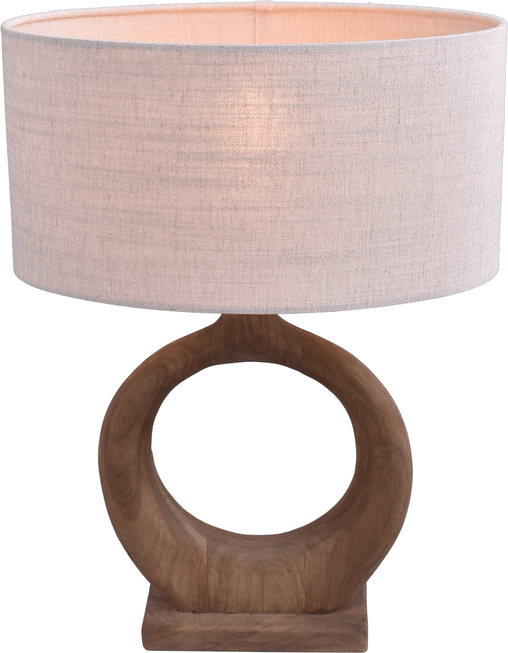 Woodie TL WOODIE ROUND NATURAL WOOD H.54CM,