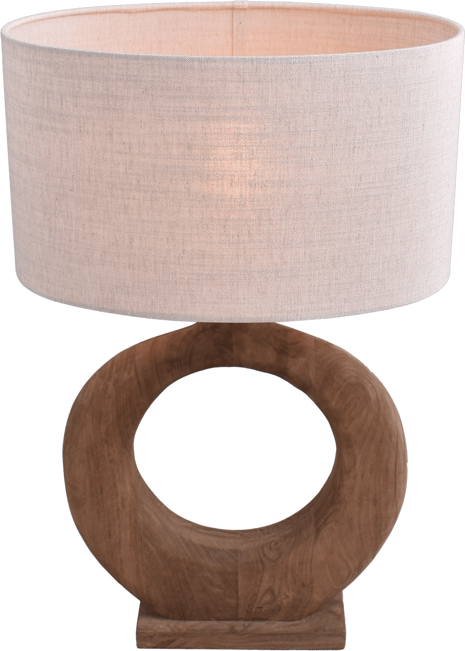 Woodie TL WOODIE ROUND NATURAL WOOD H.70CM,