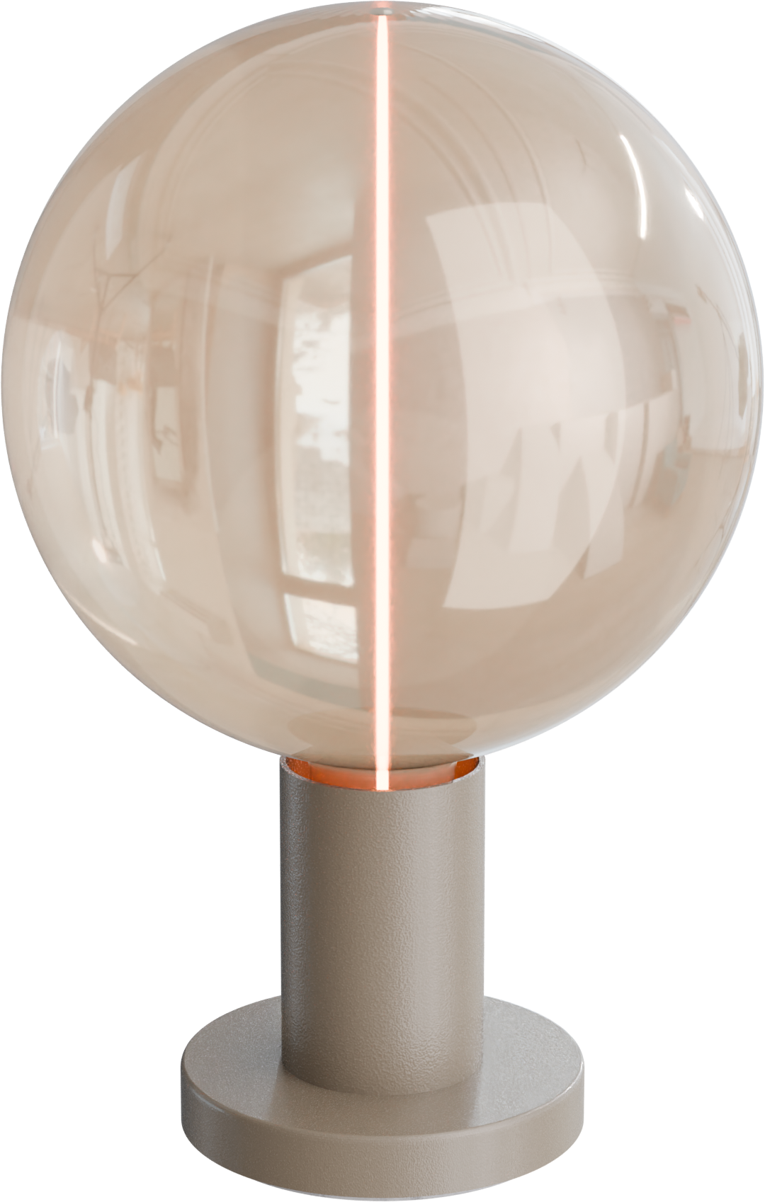 Tence TL TENCE 1-LIGHT H.10CM BEIGE TERRA,