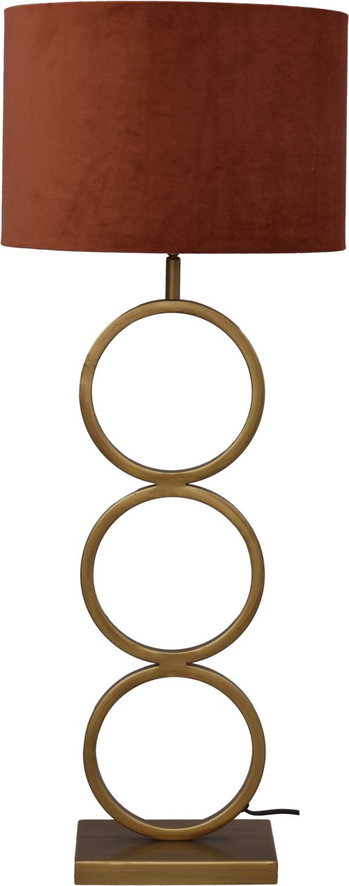 Capri TL CAPRI BRONZE RINGS LARGE H.92CM