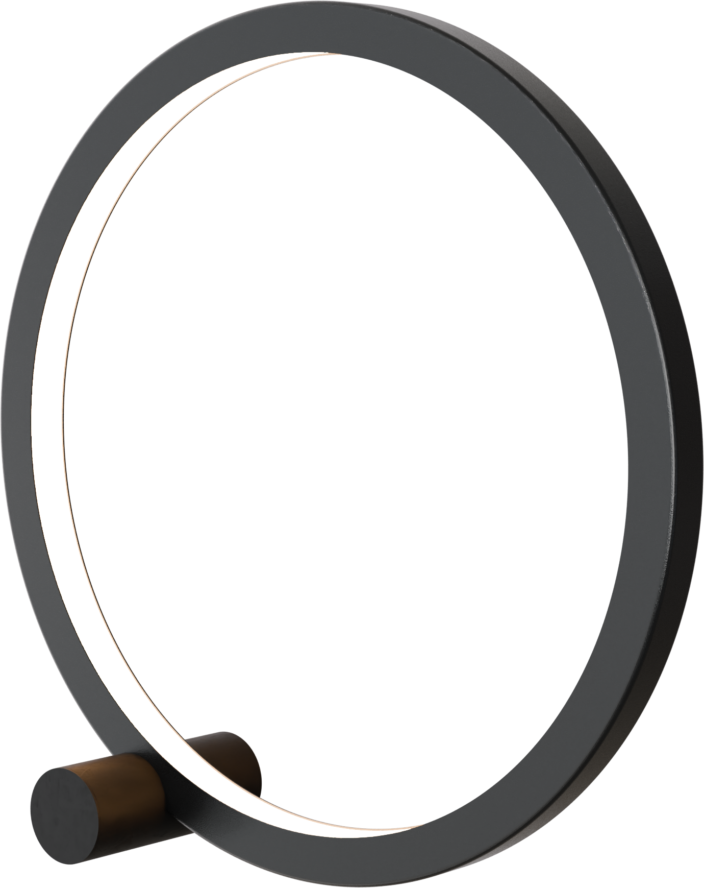 Evy TL EVY MATT BLACK Ø70CM C-PROFILE 40X40MM