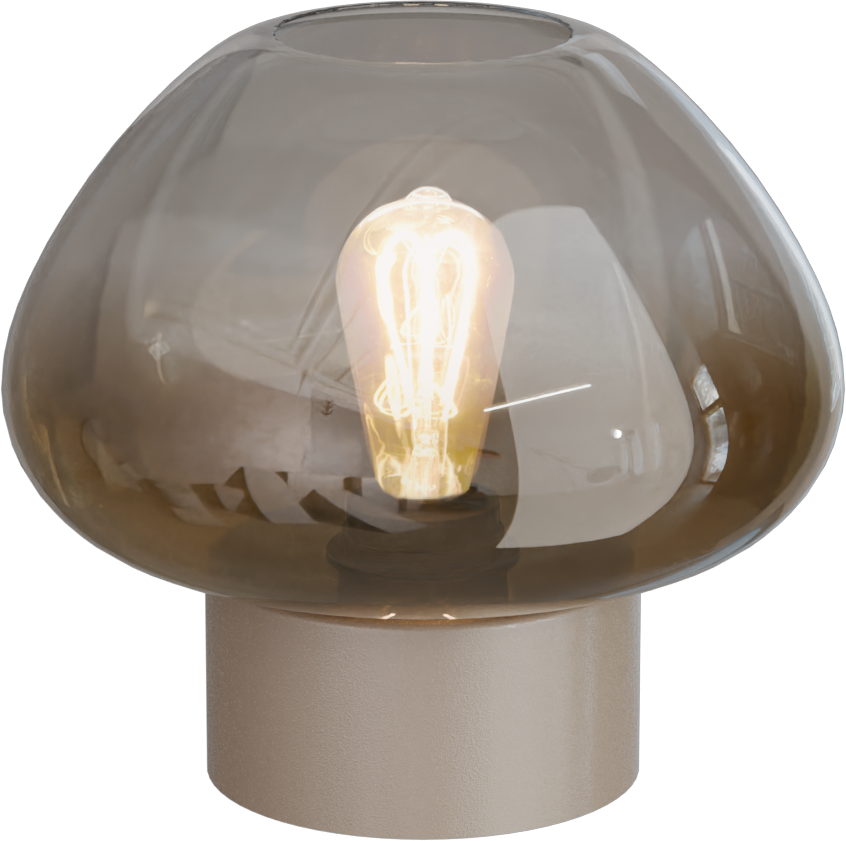 Genua TL GENUA 1-LIGHT BEIGE TERRA H.23CM Ø15X7,5CM