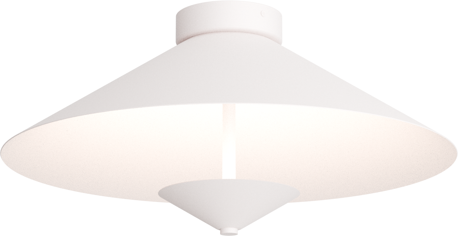 Ceppo PL CEPPO 1-LIGHT PEARL WHITE Ø45CM, L. 22,5CM