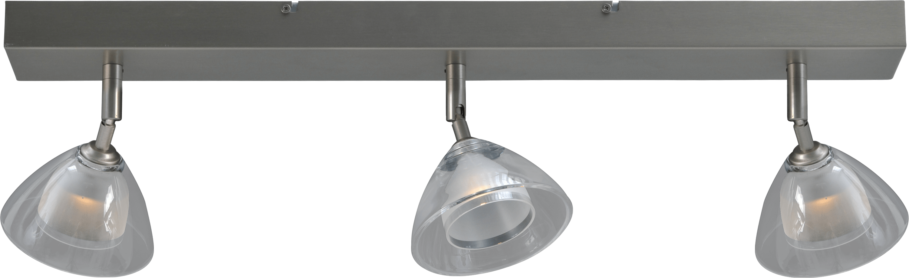 Caterina PL CATERINA 3-LIGHT MATT NICKEL BEAM 70X9CM DTW