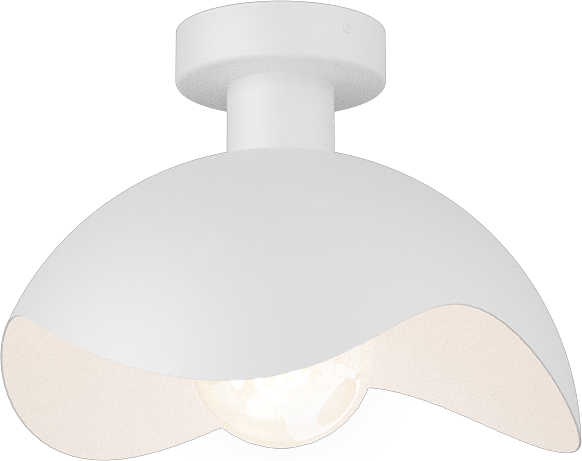 Volta PL VOLTA Ø30CM WHITE, L. 20CM