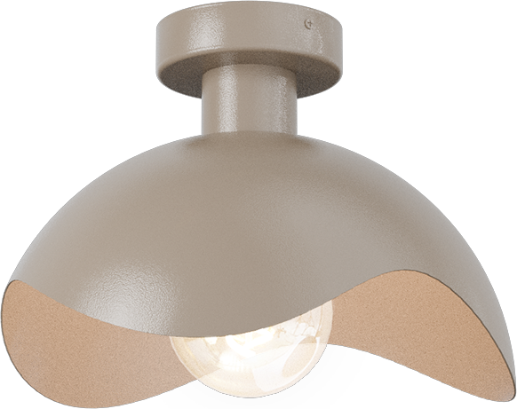 Volta PL VOLTA Ø30CM BEIGE TERRA, L. 20CM