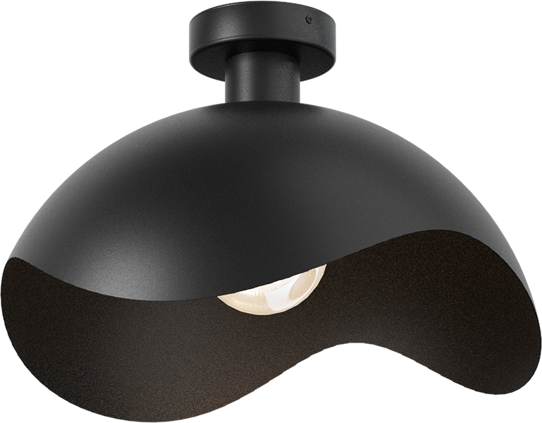Volta PL VOLTA Ø40CM BLACK, L. 25CM