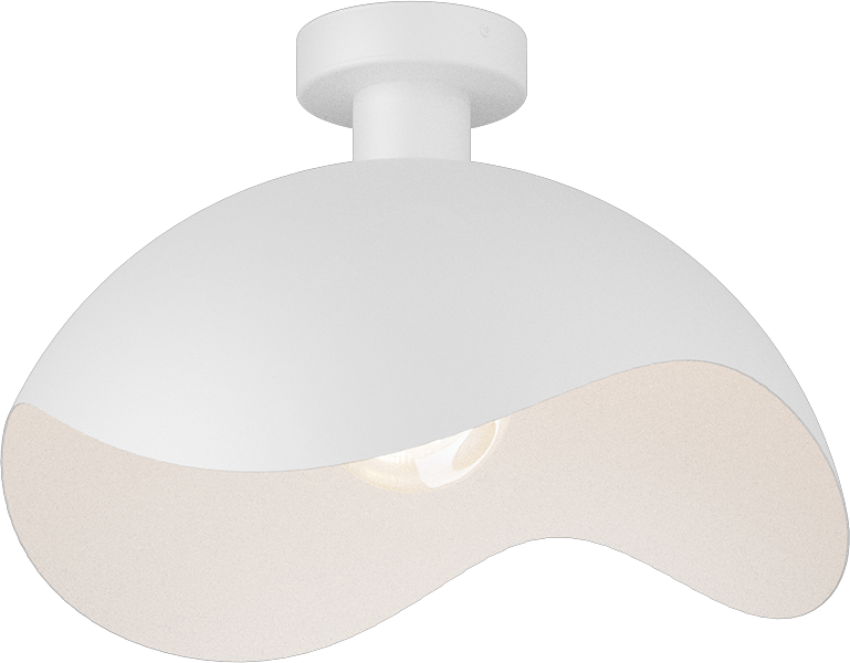 Volta PL VOLTA Ø40CM WHITE, L. 25CM