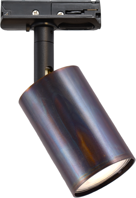 Trackrail PL BOUNCE 1-LIGHT DAPPLED OIL INCL. 1-FASE TRACKADAPTER