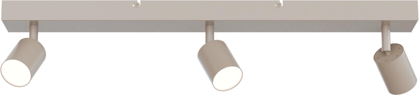 Bounce PL BOUNCE 3-LIGHT BEIGE TERRA BEAM BEIGE TERRA 70X9CM