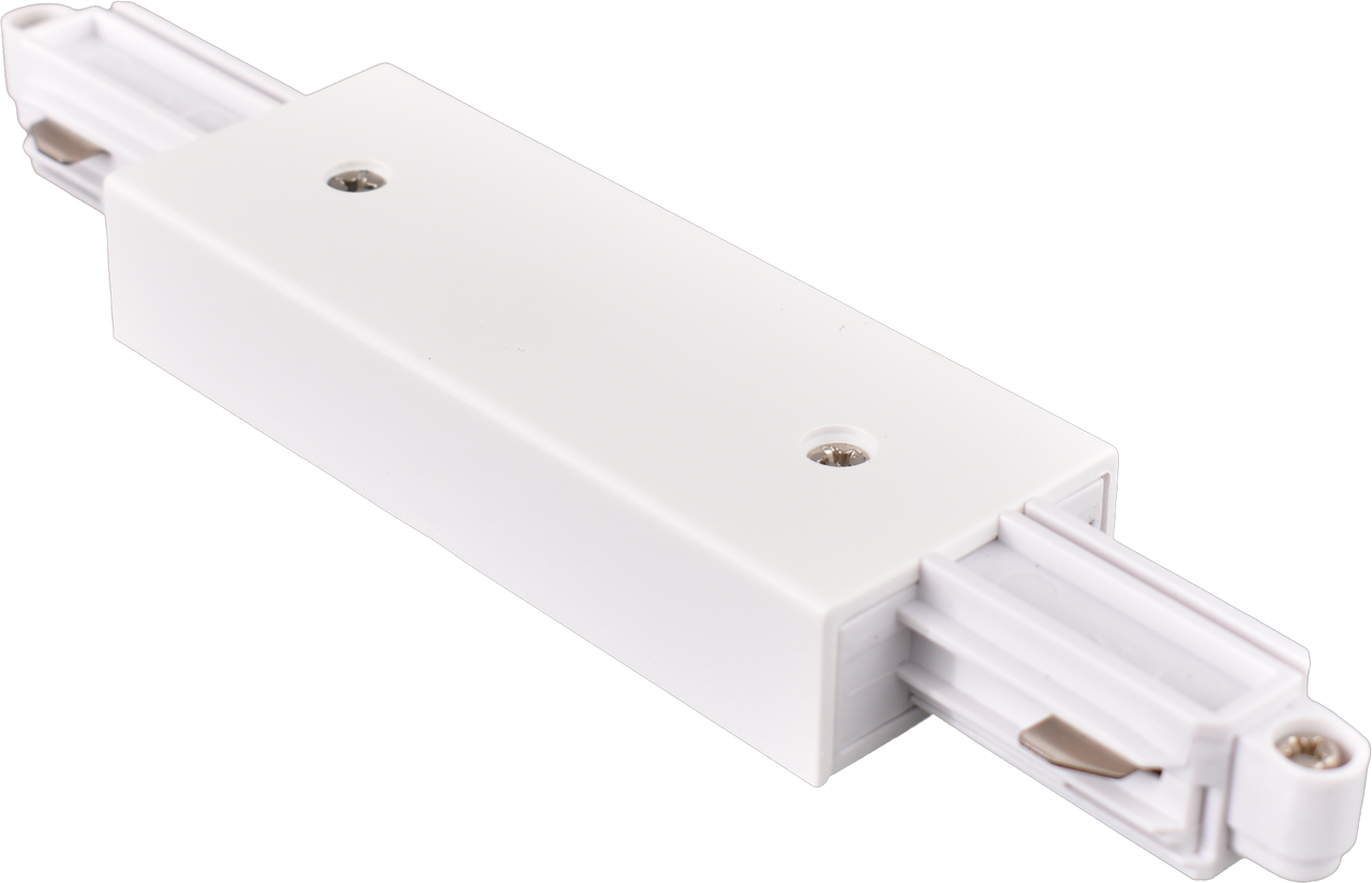 Trackrail CENTRAL CONNECTOR WHITE 1-PHASE