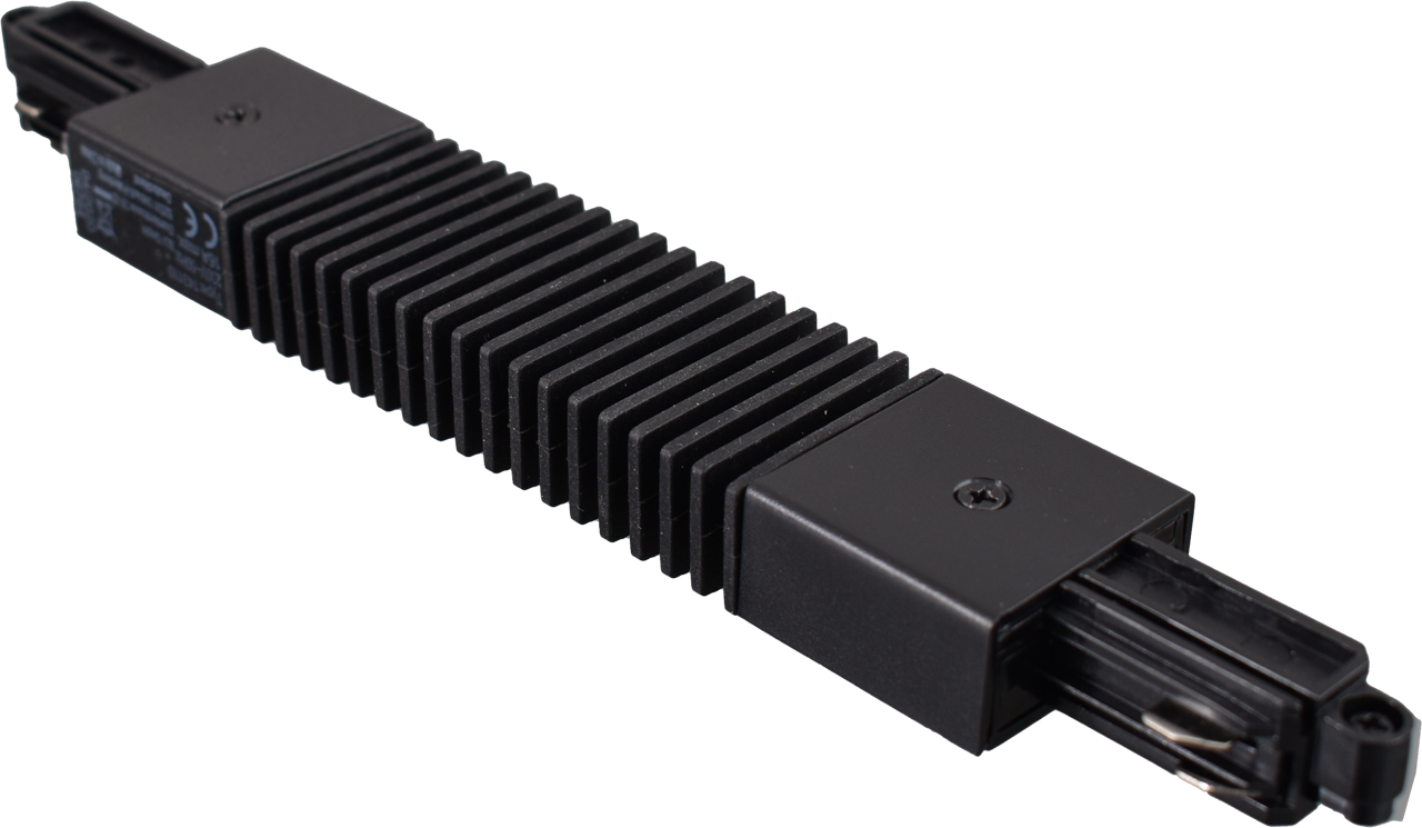 Trackrail TRACK FLEXIBLE JOINT V 1-PHASE BLACK