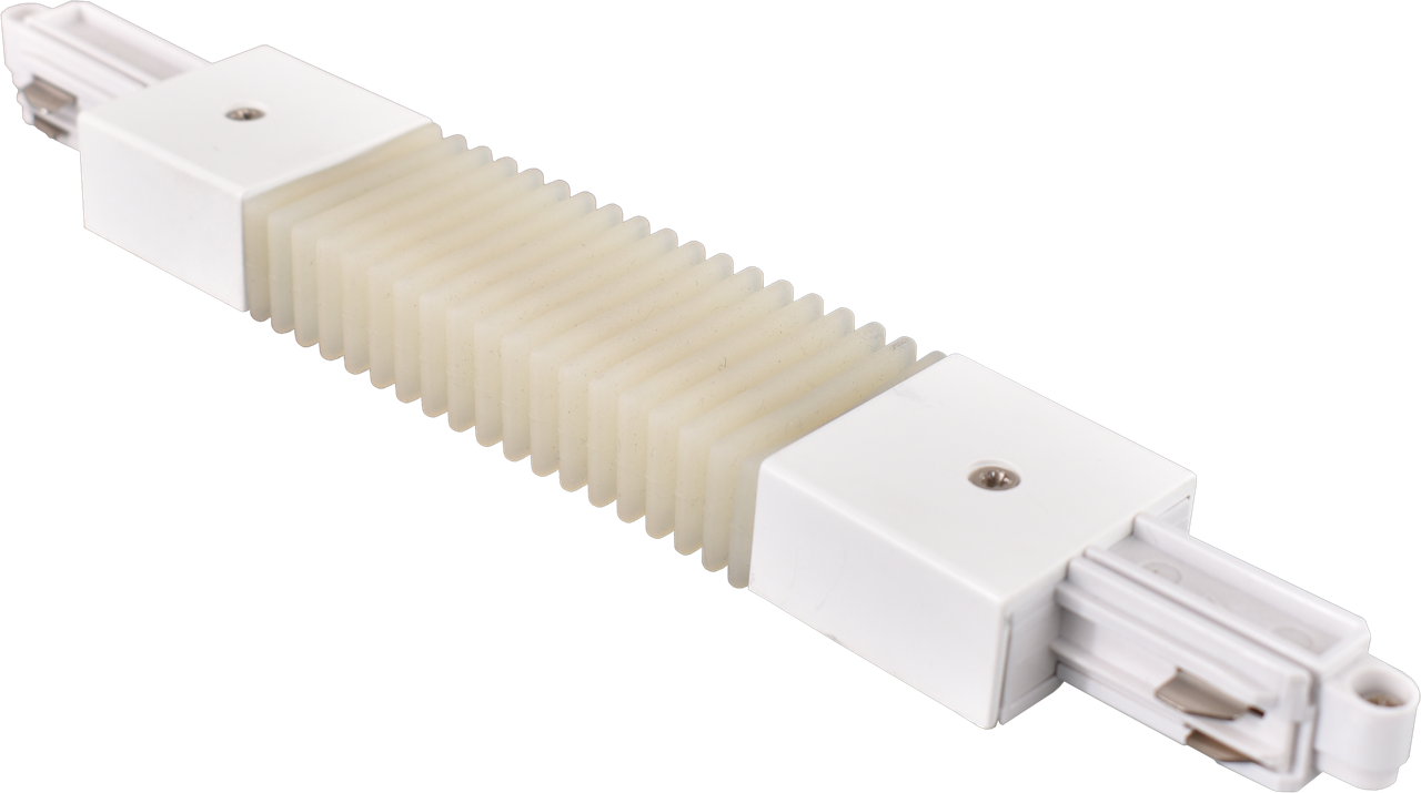 Trackrail TRACK FLEXIBLE JOINT V 1-PHASE WHITE