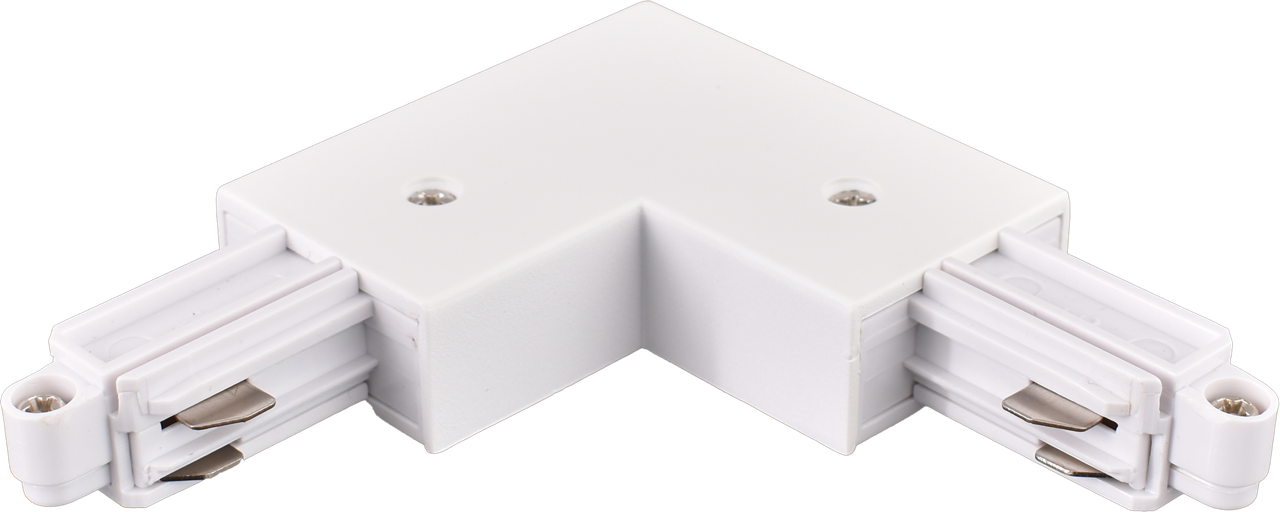 Trackrail INSIDE L-JOINT WHITE 1-PHASE