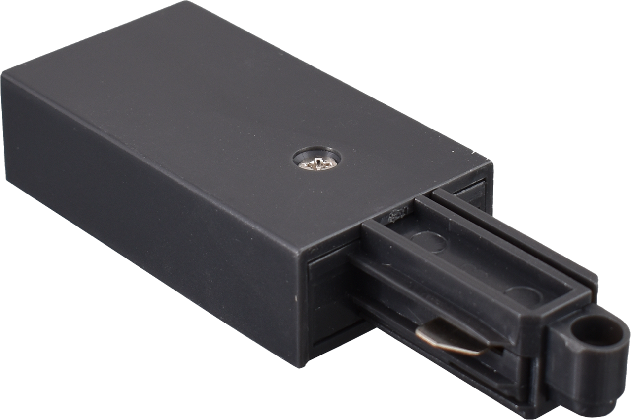 Trackrail TRACK RIGHT LIVE-END BLACK  1 PHASE