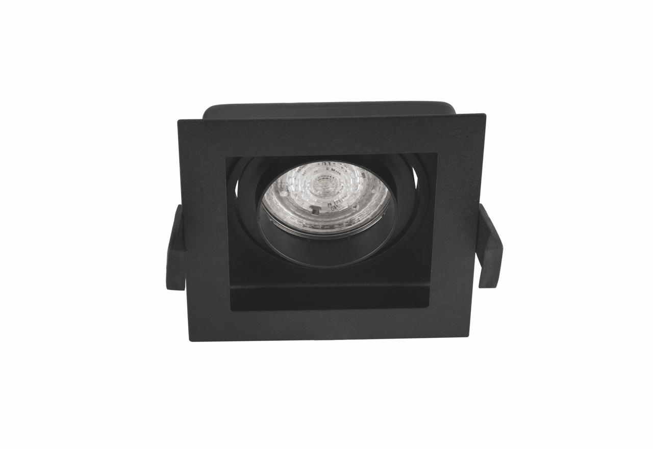 Di Moda CEDI SANDY BLACK ALUMINIUM LED GU10 1X10W IP20 220-240V BULB