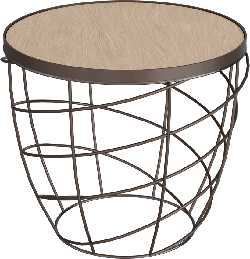 Masterliving Tables TABLE CESTO CACAO H.45CM