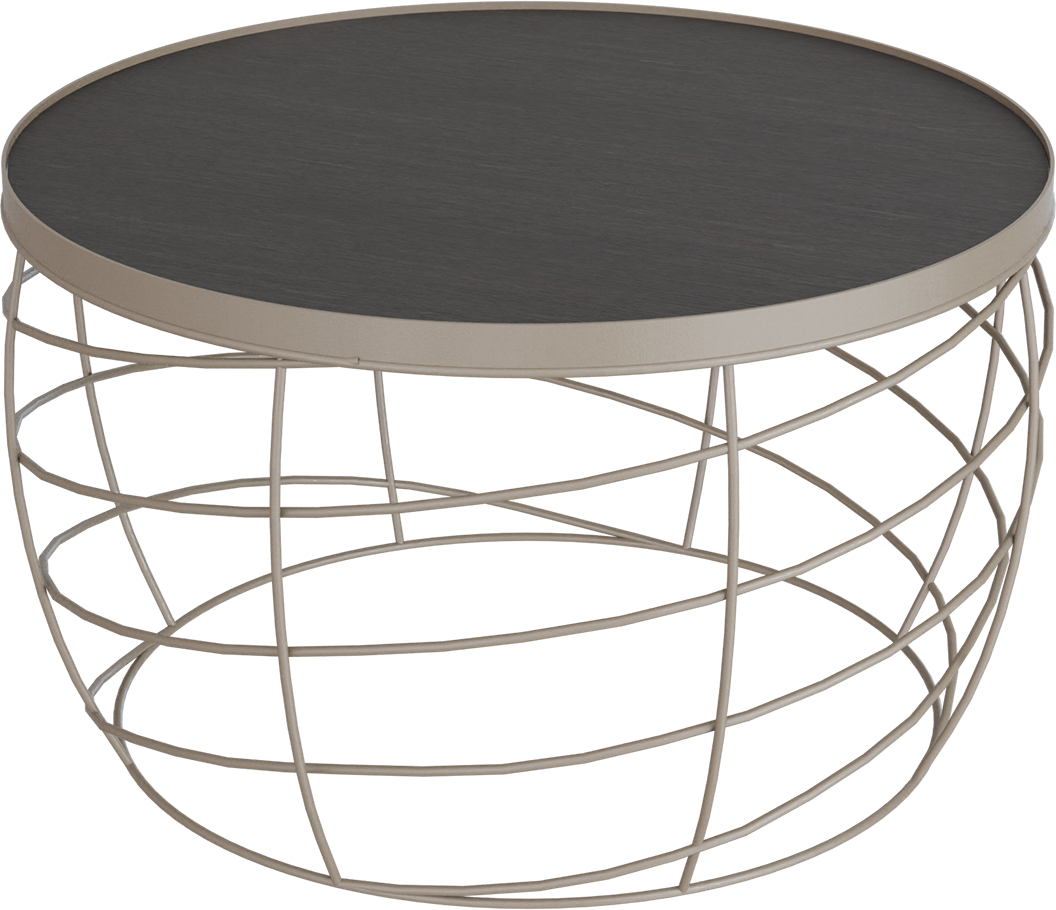 Masterliving Tables TABLE CESTO BEIGE TERRA H.40CM
