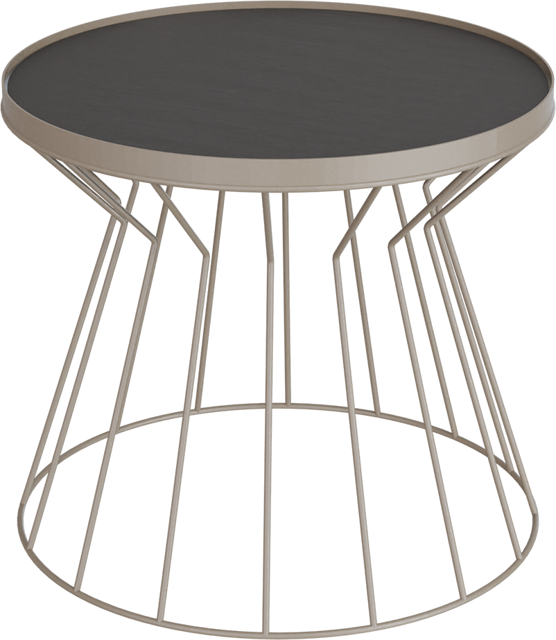 Masterliving Tables TABLE CONI BEIGE TERRA H.45CM