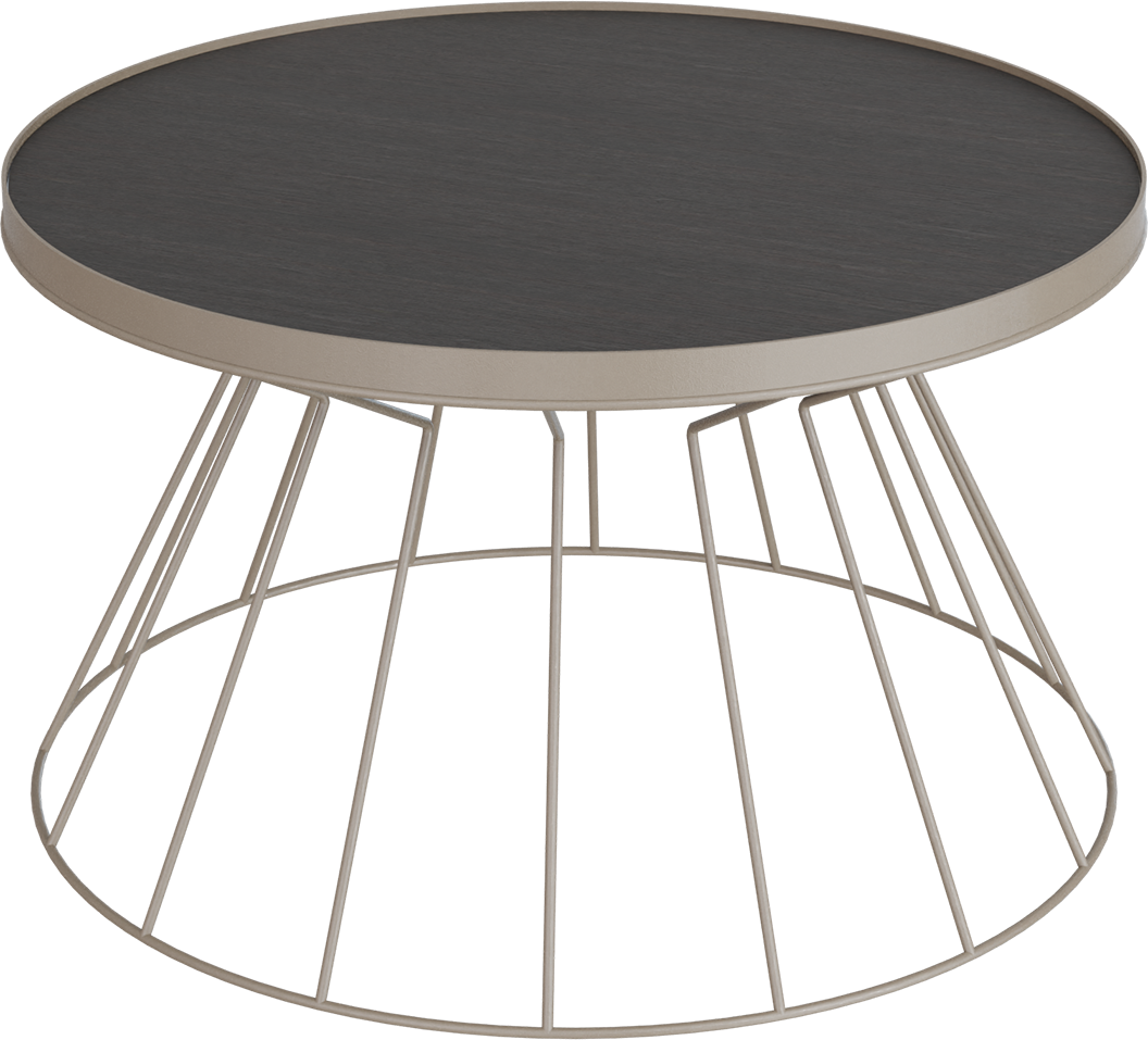 Masterliving Tables TABLE CONI BEIGE TERRA H.40CM