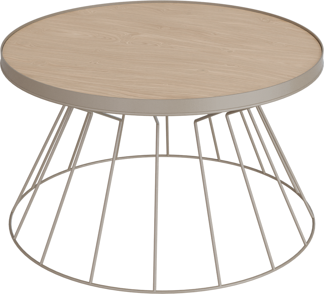 Masterliving Tables TABLE CONI BEIGE TERRA H.40CM