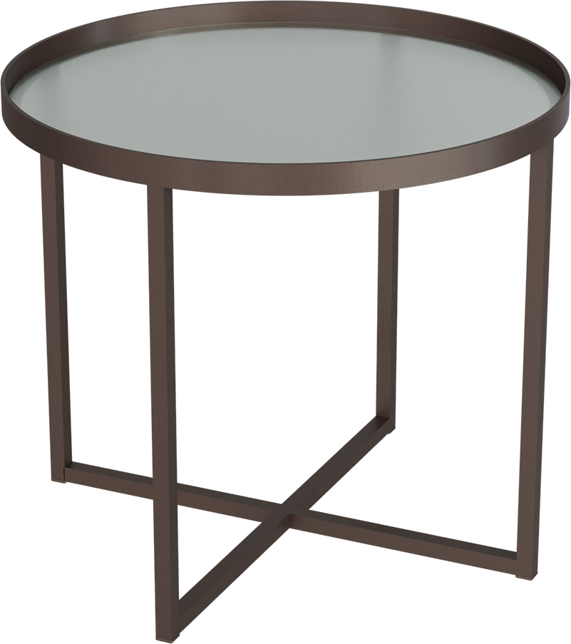 Masterliving Tables TABLE CROSS 3 CACAO H.45CM